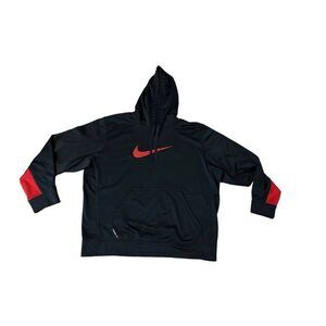 Nike Therma Fit Black Mens 2XL Hoodie in good condition.